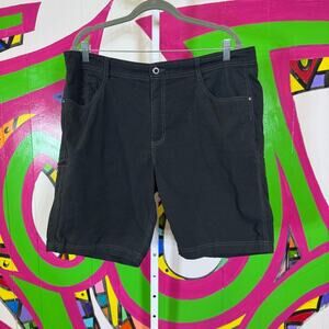 Hawke & Co Black Flat Front Shorts. Size 38. Good used condition!